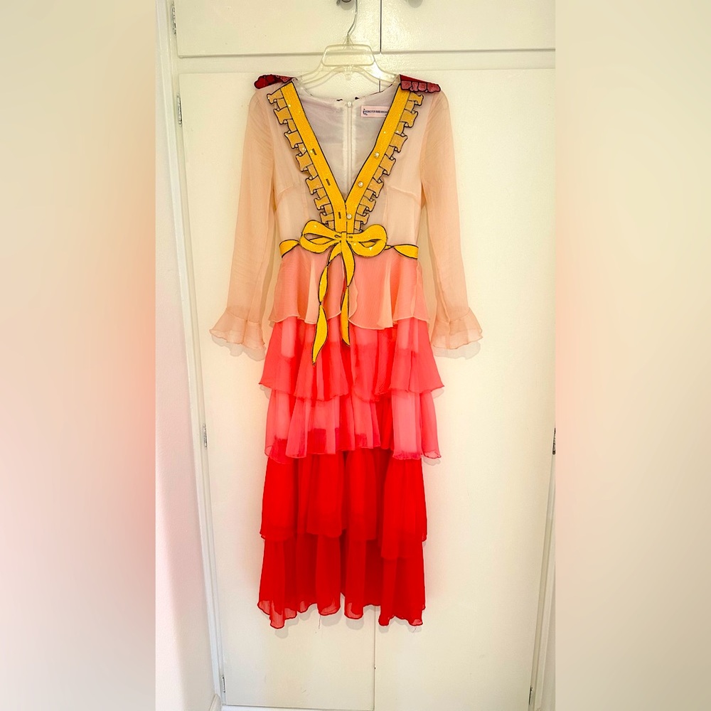 Beautiful dress.